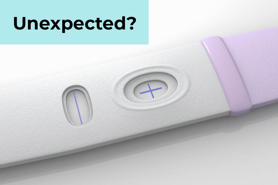 Unexpected pregnancy test result